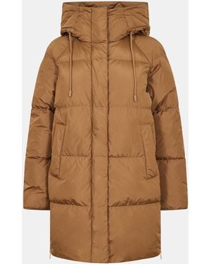 Weekend by Maxmara Insulated Short Puffer Jacket - Brown