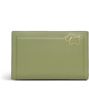 Radley Heritage Lane Leather Billfold Wallet - Green