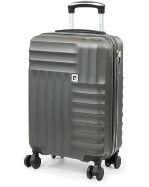 Pierre Cardin Soleil Hard Shell Cabin Suitcase Luggage - Grey