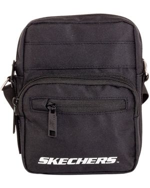 Skechers Adults Hatch Crossbody Sling Bags - Black