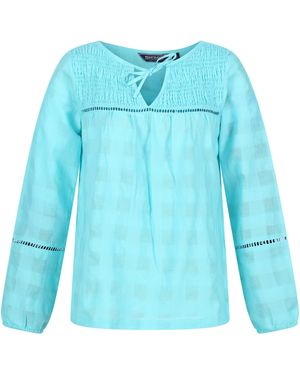 Regatta Calluna Long Sleeve Shirt - Blue