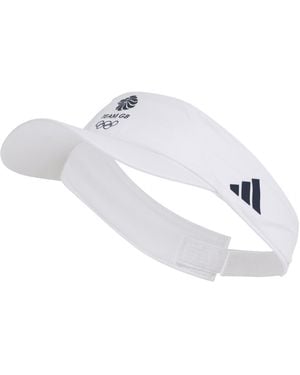 adidas Team Gb Visor Cap - White