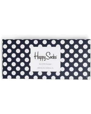 Happy Socks Big Dt Gift 4Pk 99 - Blue