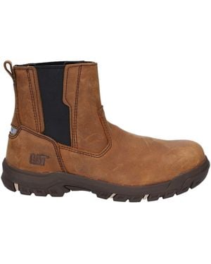 Caterpillar Abbey Slip On Safety Boot - Brown