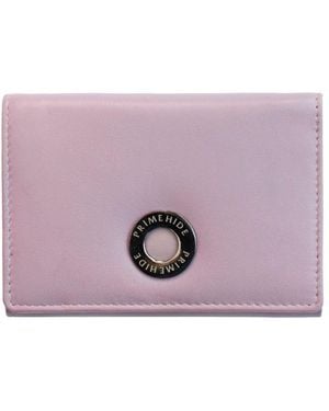 PRIMEHIDE Leather Flavia Clip Leather Frame Purse - Purple