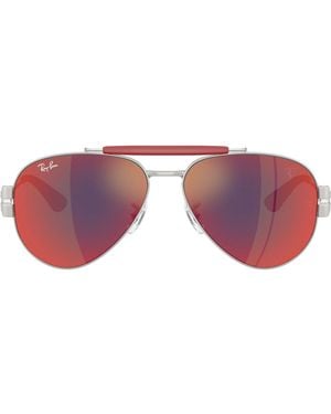 Ray-Ban Rayban Aviator Sunglasses - Purple