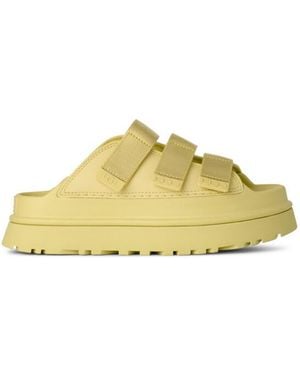 UGG Goldenglow Glide Flatform Sandals - Yellow