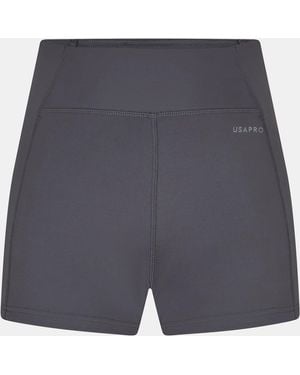 Usa Pro 3 Inch Shorts Ladies - Black