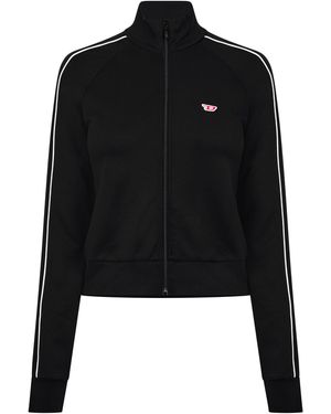 DIESEL Jamila Full Zip Tracksuit Top - Black