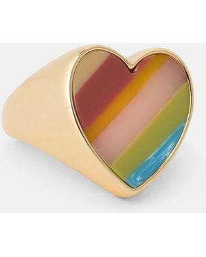 COACH Signet Ring - Orange