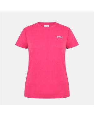Slazenger 1881 Crew Neck Tee - Pink