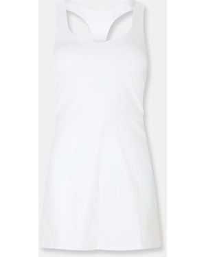DKNY Moisture Wicking Tennis Dress - White