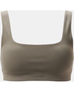Usa Pro Low Impact Soft Bra - Grey
