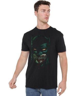 Dc Comics Stitched Up Cotton T-Shirt - Black
