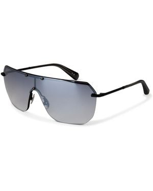 AllSaints Ace Aviator Sunglasses - Blue