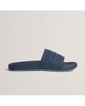 Ted Baker Pool Sliders - Blue