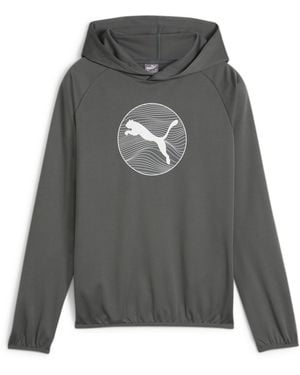 PUMA Active Sports Poly Hoodie - Grey