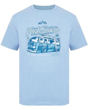 Hot Tuna Crew T Shirt - Blue