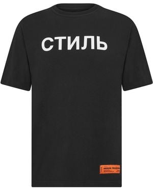 Heron Preston Ctnmb T Shirt - Black