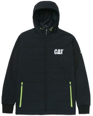 Caterpillar Tech Hybrid Full-Zip Waterproof Jacket - Black