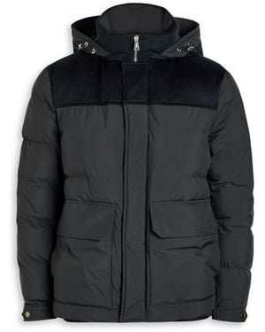Aurélien Aur Tech Cashmere Snow Jkt - Black