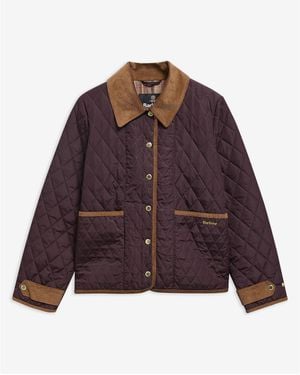 Barbour Ainsdale Re-Engineered Quilted Jacket - Purple