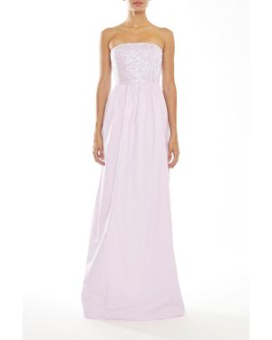 True Decadence Wrap Maxi Bandeau Dress - Purple