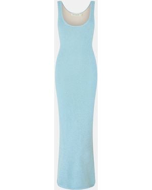 Asta Resort Ana Long Flowing Maxi Dress - Blue
