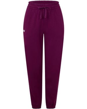 Under Armour Rival Terry Joggers - Purple