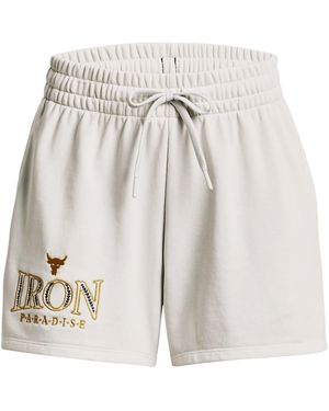 Under Armour Project Rock Everyday Shorts - Natural