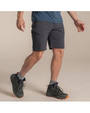 Craghoppers Kiwi Pro Iii Water-Repellent Travel Shorts - Grey