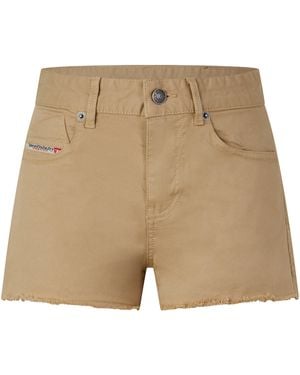 DIESEL Rifty-New-Out Denim Shorts - Natural