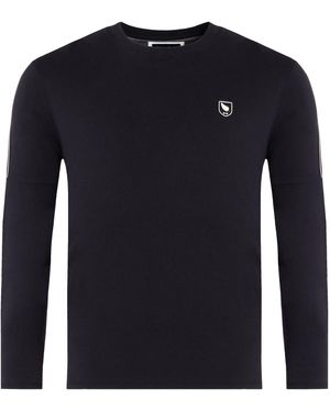 Eden Park Long-Sleeved T-Shirt - Blue