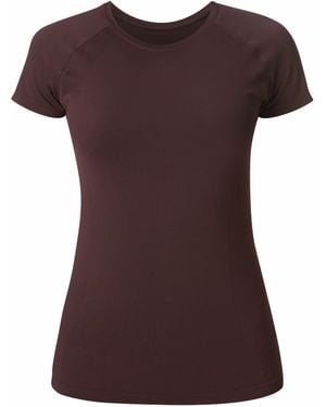 Sweaty Betty Athlete Short Sleeve Performance Gym Top - Brown