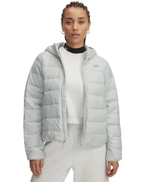 Under Armour Legend Hooded Down Jacket - Grey