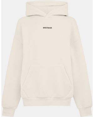 WRSTBHVR Worst B Garm Pull Over Hoodie - Natural