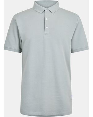 Peter Werth Molton Short Sleeve Polo Shirt - Grey