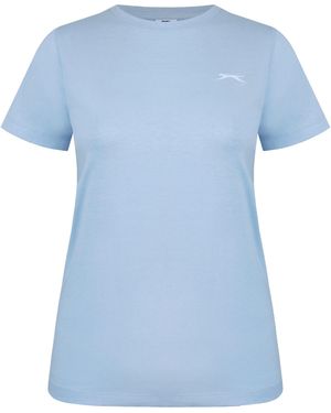 Slazenger 1881 Crew Neck Tee - Blue