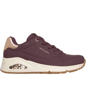 Skechers Uno Stand On Air Trainers - Brown