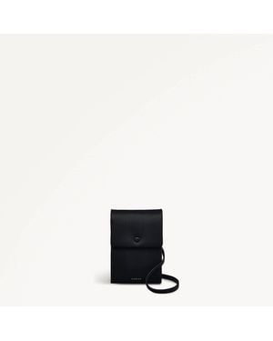 Radley Mallow Street Leather Phone Crossbody Bag - Black