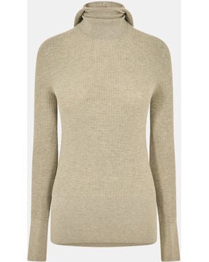 Fear Of God Long Sleeve Relaxed Fit T-Shirt - Natural
