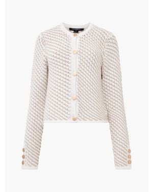 French Connection Fc Janai Cardigan - White