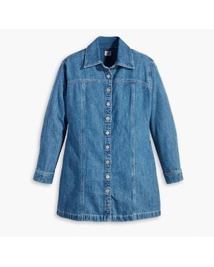 Levi's Shay Denim Old Shirt Dress - Blue