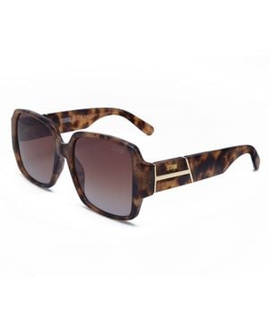 Storm Square Sunglasses - Brown