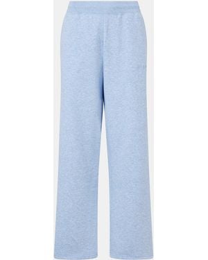 Usa Pro Open Hem Fleece Joggers - Blue