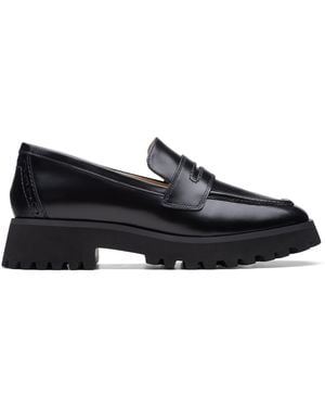 Clarks Stayso Loafers - Black