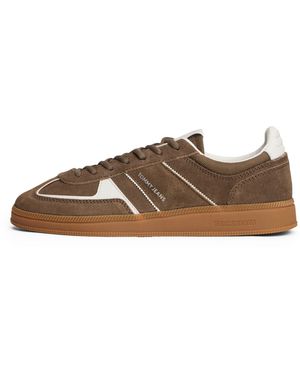 Tommy Hilfiger Greenwich Low-Top Trainers - Brown
