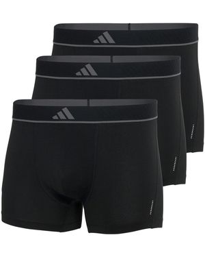 adidas Active Micro Flex Trunk (3Pk) - Black