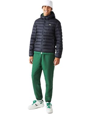 Lacoste Slim Fit Short Puffer Jacket - Blue