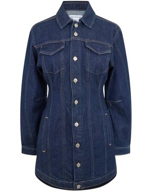 GOOD AMERICAN Barrel Mini Dress - Blue